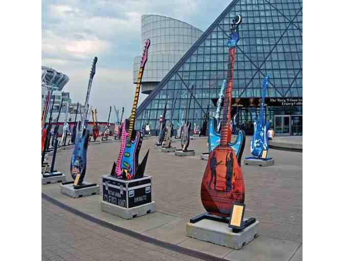 Two ticket vouchers to the Rock and Roll Hall of Fame (Cleveland, OH)