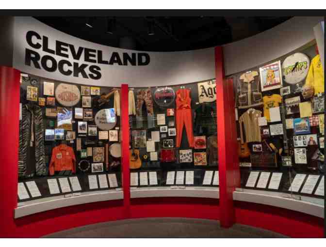 Two ticket vouchers to the Rock and Roll Hall of Fame (Cleveland, OH)