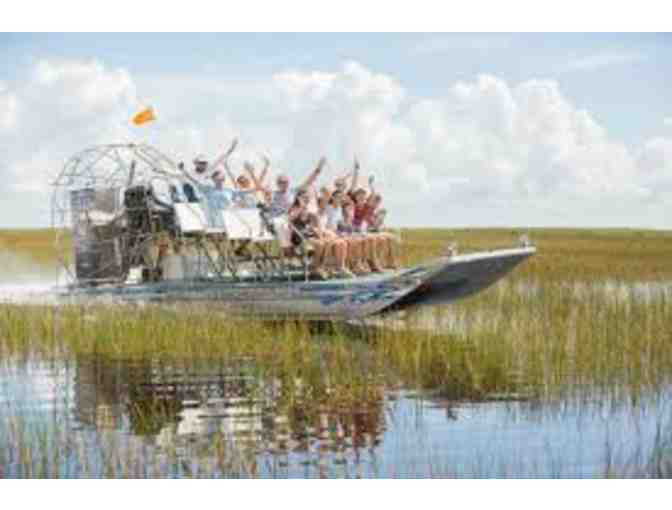 Have an Adventure on an Air Boat Ride at Sawgrass Recreation Park