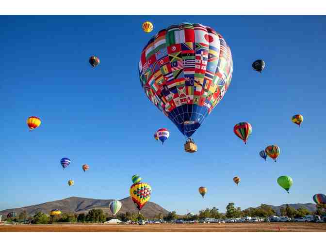 Hot Air Ballon Adventure + 4 nights San Diego Getaway + Gift - Photo 1
