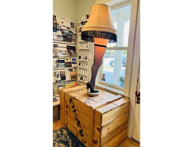 The Leg Lamp courtesy of Video Creations