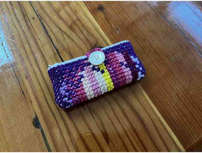 Embroidered Scissors Case with Scissors