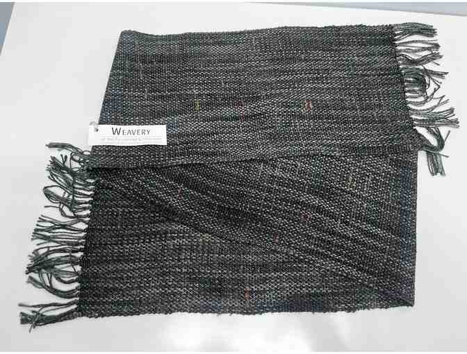 Handwoven Scarf and Hand Dipped Candles from The Fellowship