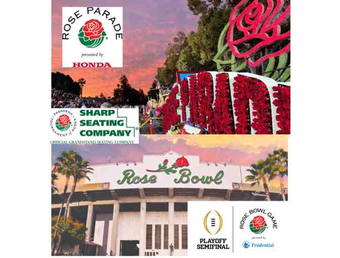 2025 Rose Parade and CFP Quarterfinal Rose Bowl Game - Tickets for 2 - Photo 1