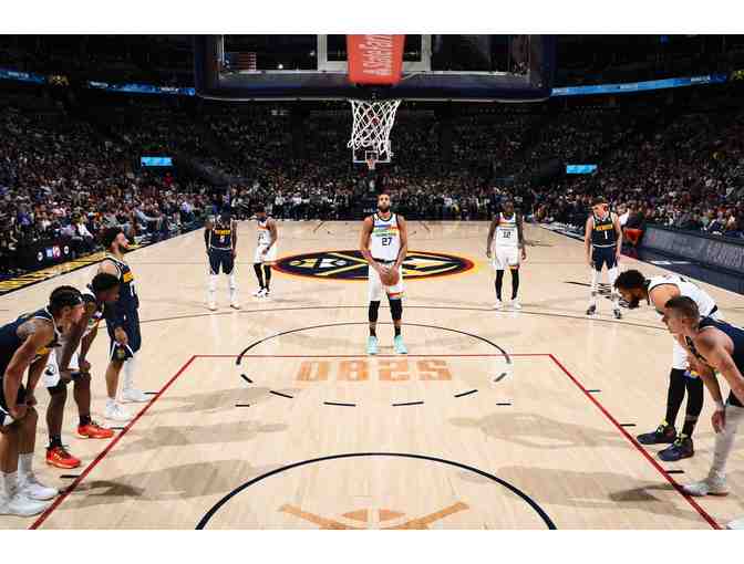 Courtside Action at the Denver Nuggets vs. Golden State Warriors