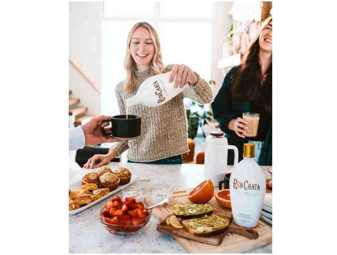 RumChata set- four bottles in two flavors and soda can glasses set - Photo 6