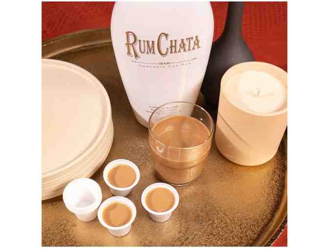 RumChata set- four bottles in two flavors and soda can glasses set - Photo 7