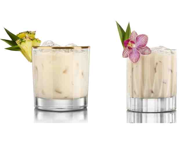 RumChata set- four bottles in two flavors and soda can glasses set - Photo 5