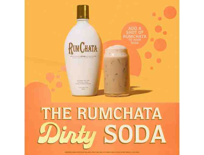 RumChata set- four bottles in two flavors and soda can glasses set - Photo 2