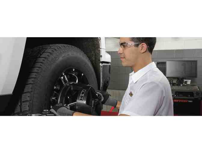 (1) Four Wheel Alignment at Les Schwab Tires - Photo 1