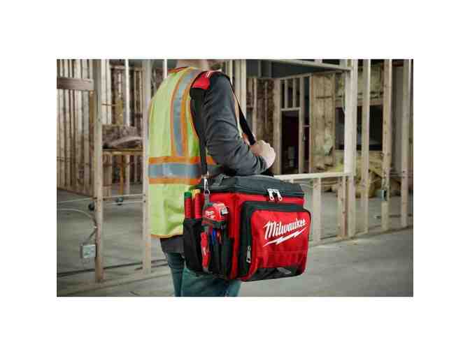 Milwaukee Jobsite Cooler from Hughes Lumber Co.