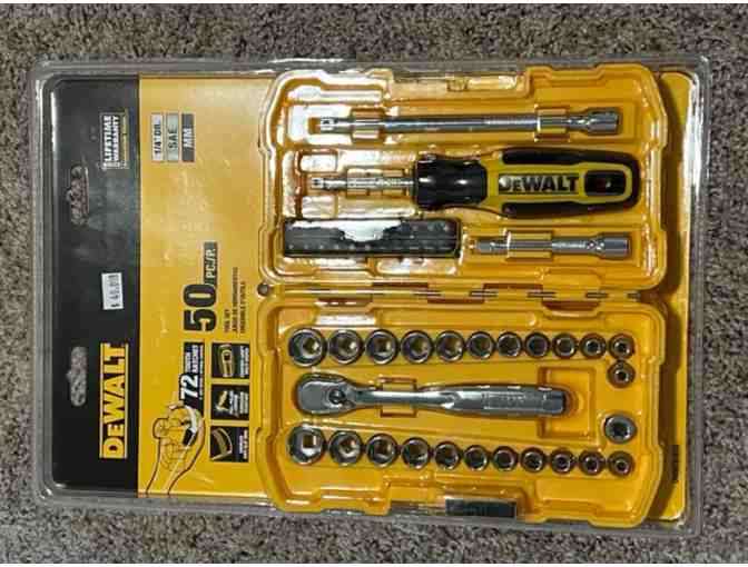 Dewalt 50 Piece Tool Kit from Fasteners, Inc.