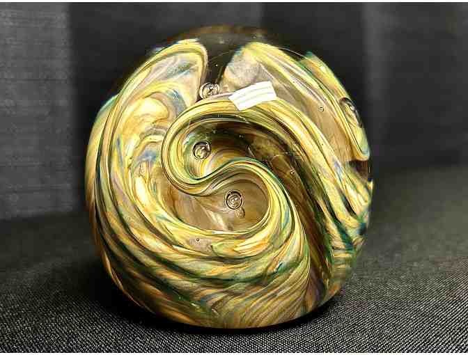Under the Sea Handblown Glass Paperweight from the Glass Forge