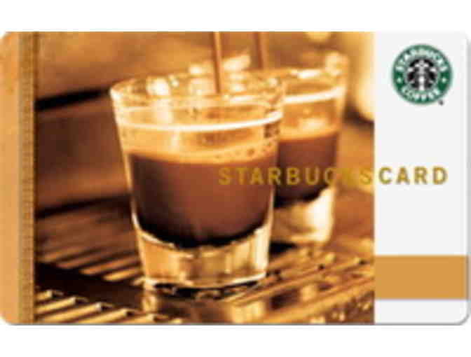 $25 Gift Card to Starbucks - Photo 1