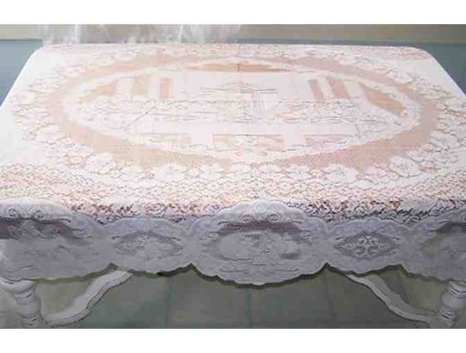 'The Last Supper' Lace Tablecloth #2