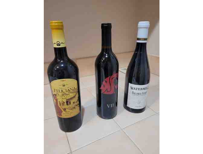 Three Bottle of Premium Walla Walla Wine from John Thunell Insurance