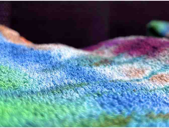 Totally Groovy Tie Dyed Towels and Soap Set #2