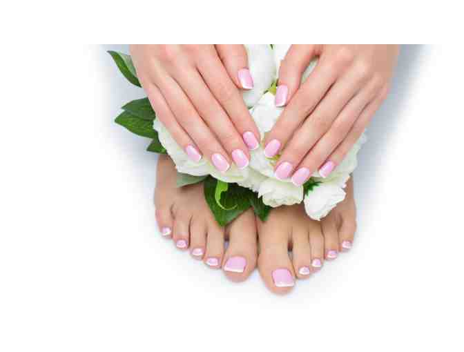 Pedicure at Velocity Salon