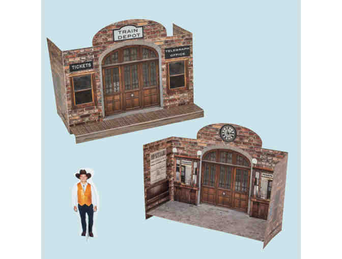High Desert Heist Cowboy Themed Train Set
