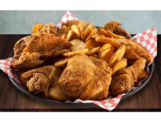 One Large Pizza with 1/2 Order of Spuds from Abby's Pizza