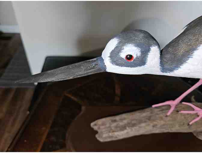 Black Necked Stilt Bird from Whirligigs and Puzzles