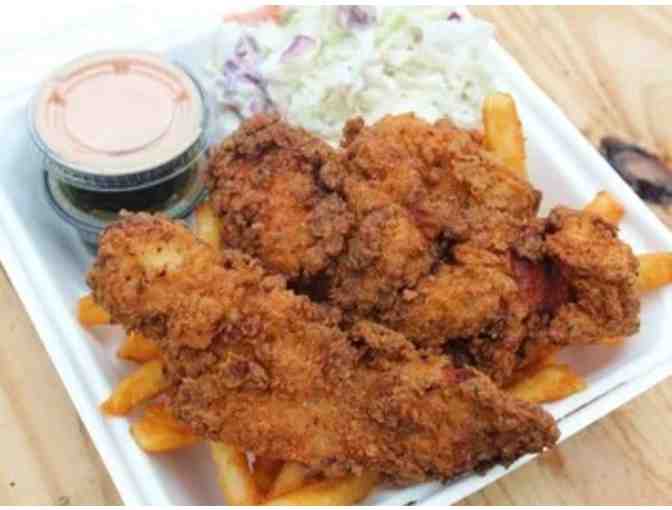 Four- Chicken Strip Baskets from The Chicken Shanty