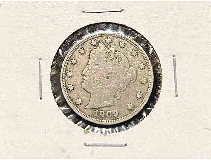 1909 Liberty V Nickel Coin