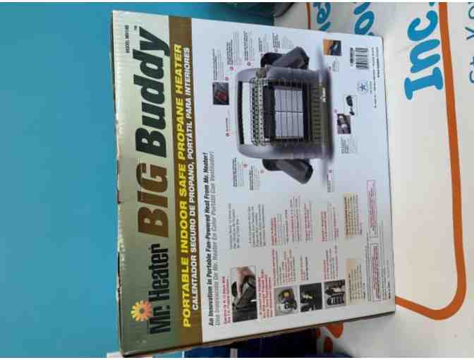 Mr. Heater BIG Buddy, Model MH18B, a portable indoor-safe propane heater