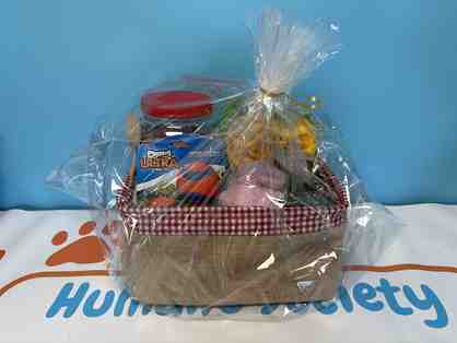 Dog Basket Treats and Toys