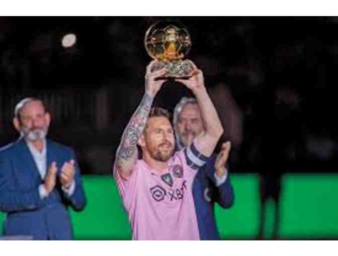 2 premium seats to Lionel Messi's Inter Miami Game (Food, Beverage and Parking Included)