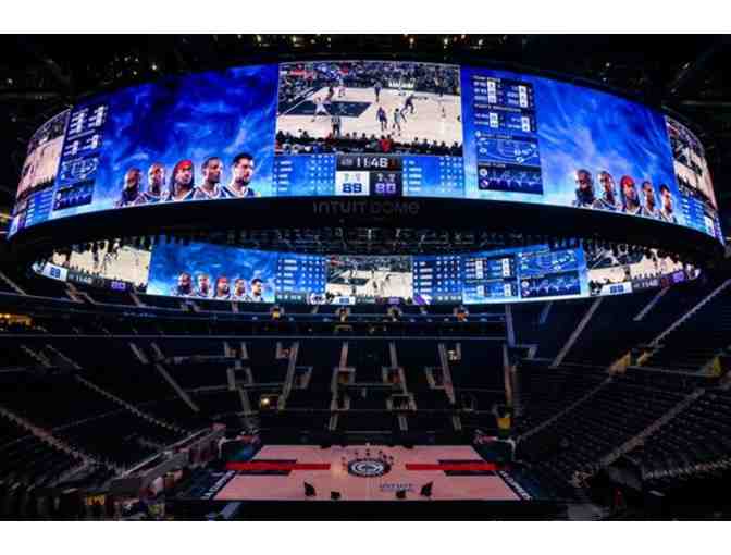 4 premium seats plus club passes and parking for the LA Clippers Game on Tuesday, April 8