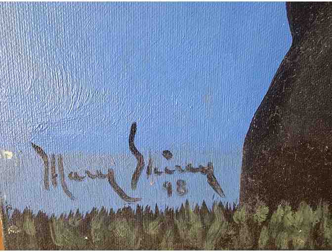 Young Tiger Woods Painting