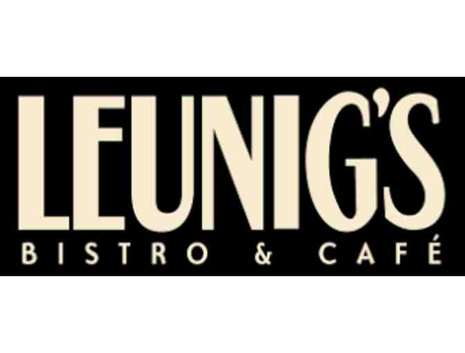 $50 Leunig's Bistro Gift Card - Photo 1