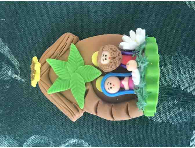 Bread Dough Mini Nativity