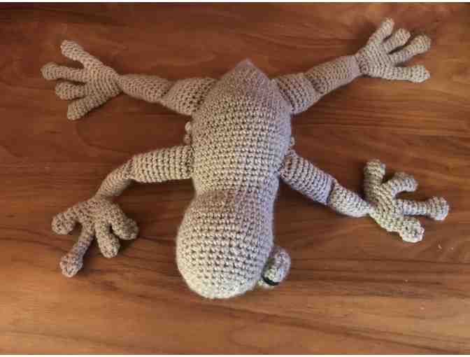 Crocheted Stuffed Animal - Frog