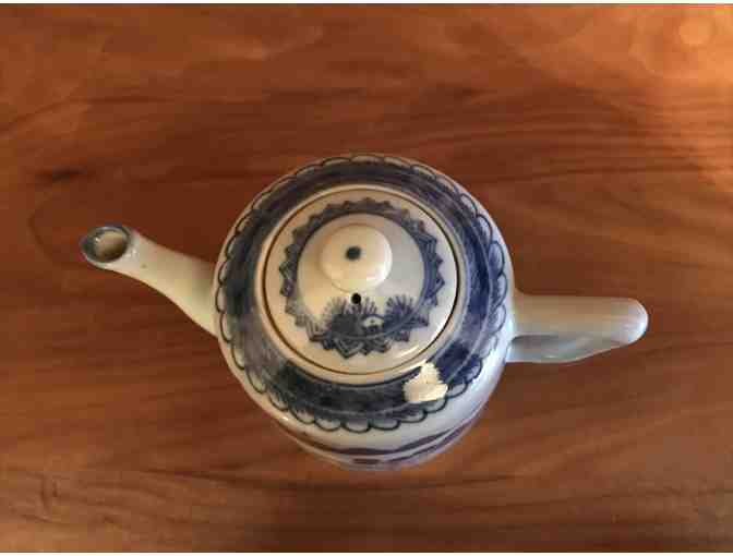 Blue Willow Tea Pot