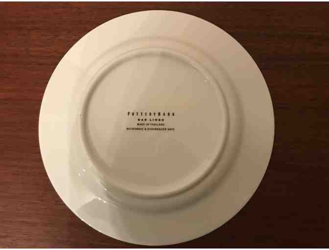 Pottery Barn Bar Lingo Cocktail Plates and Napkins