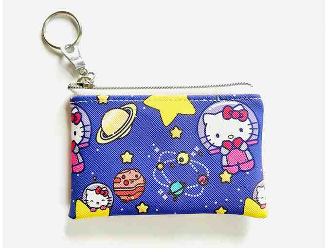 Hello Kitty Key Chain Wallet with Matching Chap Stick Holder