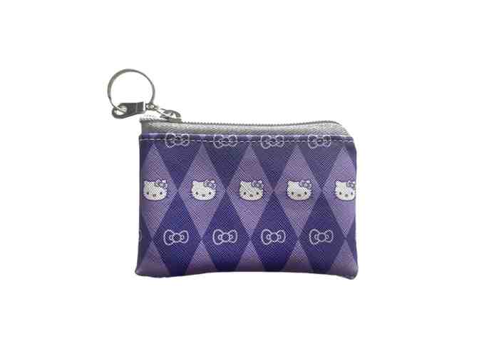 Hello Kitty Key Chain Wallet with Matching Chap Stick Holder
