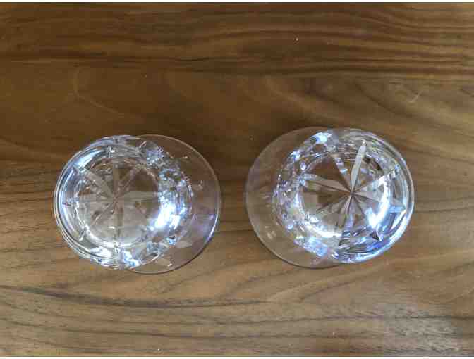 Cut Glass Votive Holders
