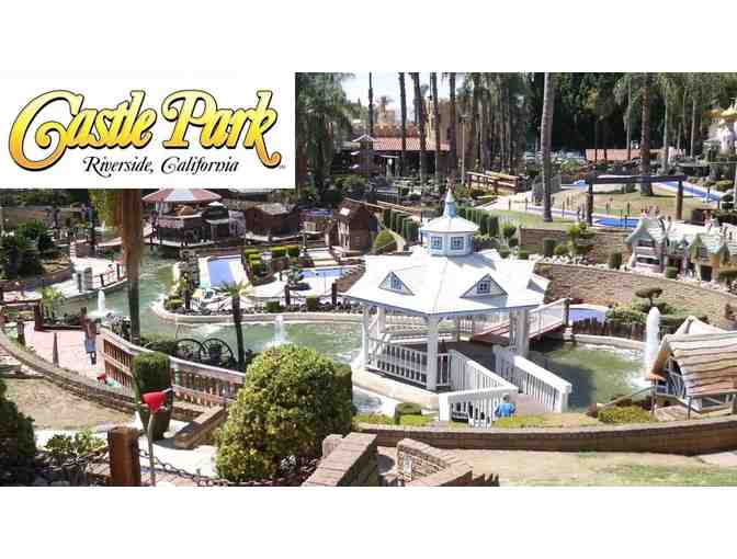 Four (4) General Admission with Unlimited Rides to Castle Park