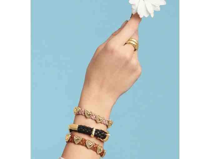 Brighton Roped Heart Braid Bandit Bracelet