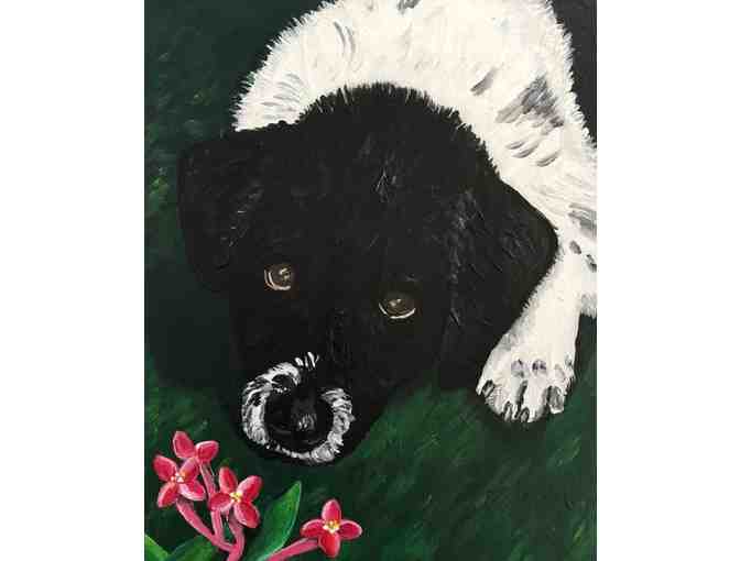 Personalized Painted Pet Portrait