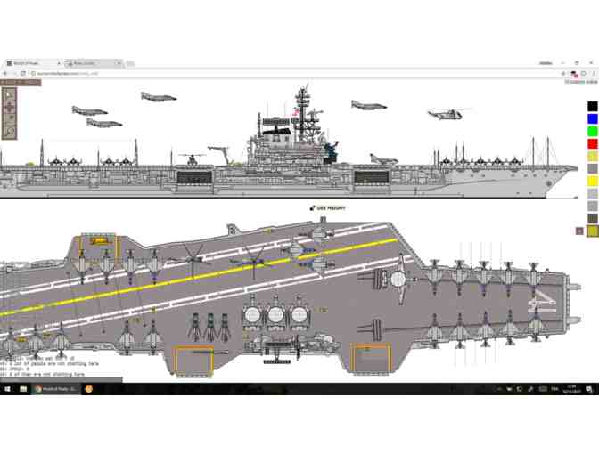 One family pack of four (4) Guest Passes to the USS Midway Museum