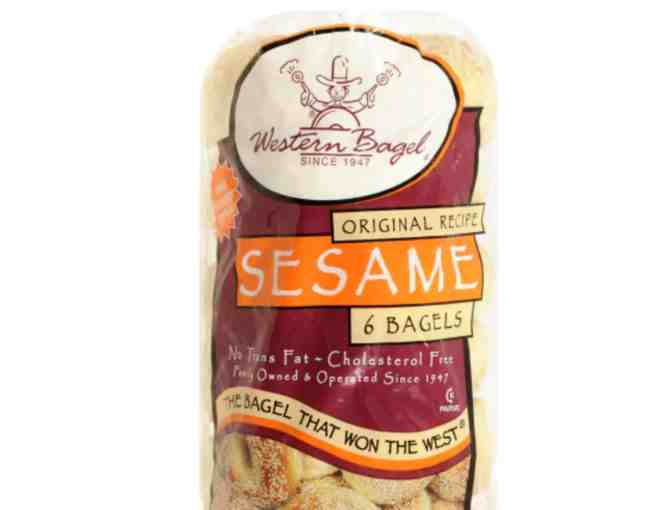 12 Certificates valid for a dozen bagels at ANY Western Bagels location