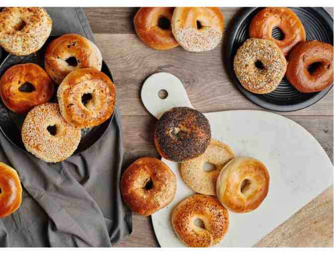 12 Certificates valid for a dozen bagels at ANY Western Bagels location