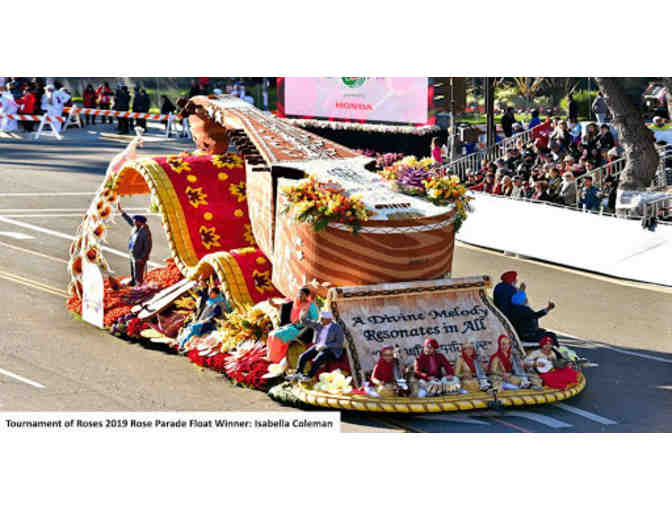 Four (4) Tickets to the 137th Tournament of Roses Parade