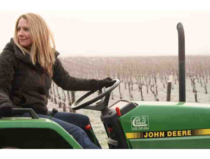 2 Tastings at J Dusi Winery Tasting and bottle of 2022 Zinfandel Wine