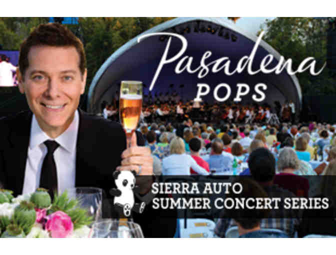 Table for Six (6) at one of four Pasadena POPS 2025 Season Concerts