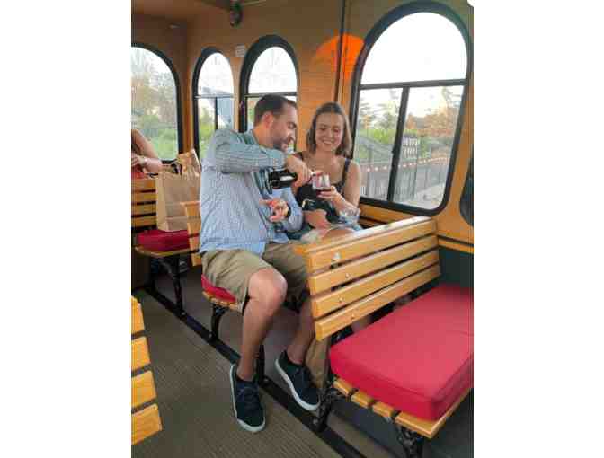 $100 Gift Certificate to Sunday Sip & Savor Wine Pairing Tour at Livermore Wine Trolley